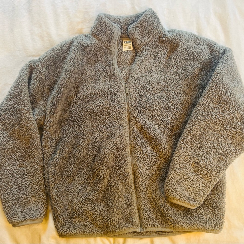 Victoria's Secret Gray Fleece Jacket